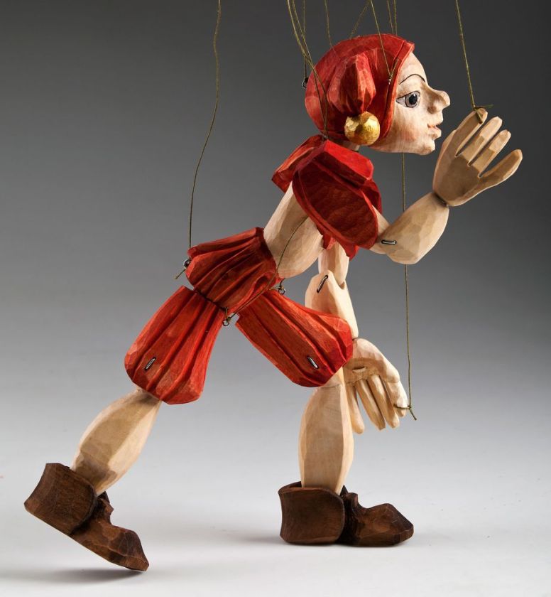 Jester Hand Carved (M Size) Czech