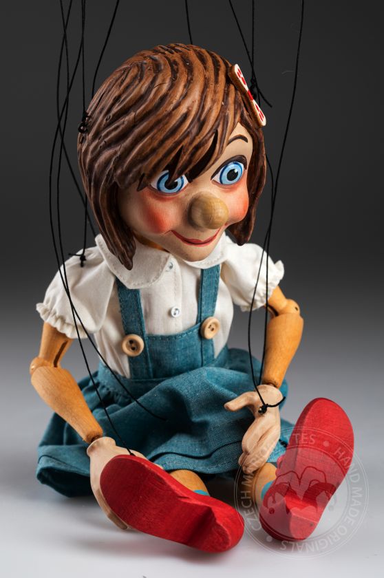 Litttle girl - Pinocchio marionette