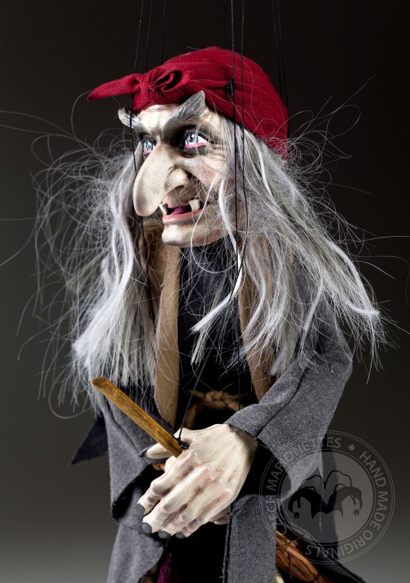 Witch Marionette with Headband