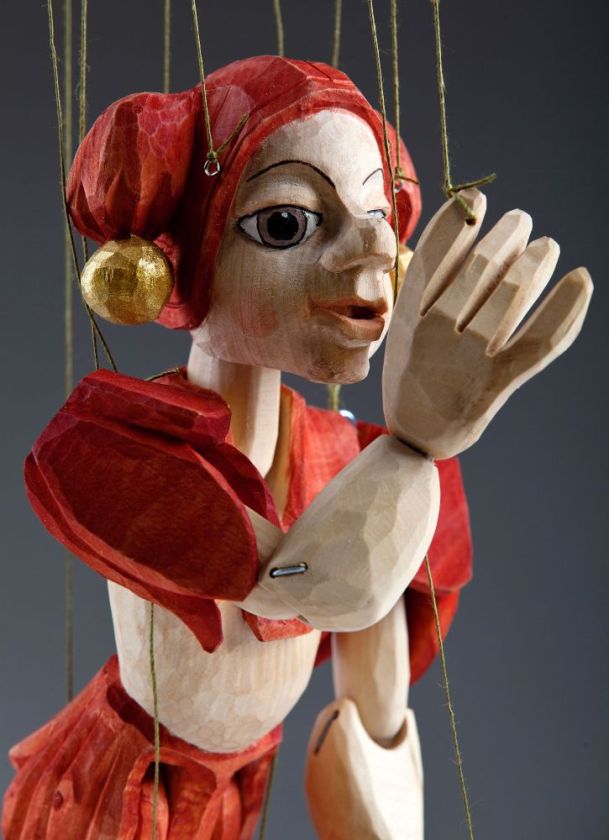 Jester Hand Carved (M Size) Czech