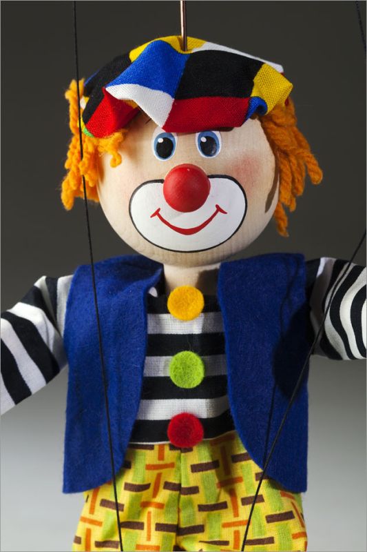 Coloured beret Clown Czech