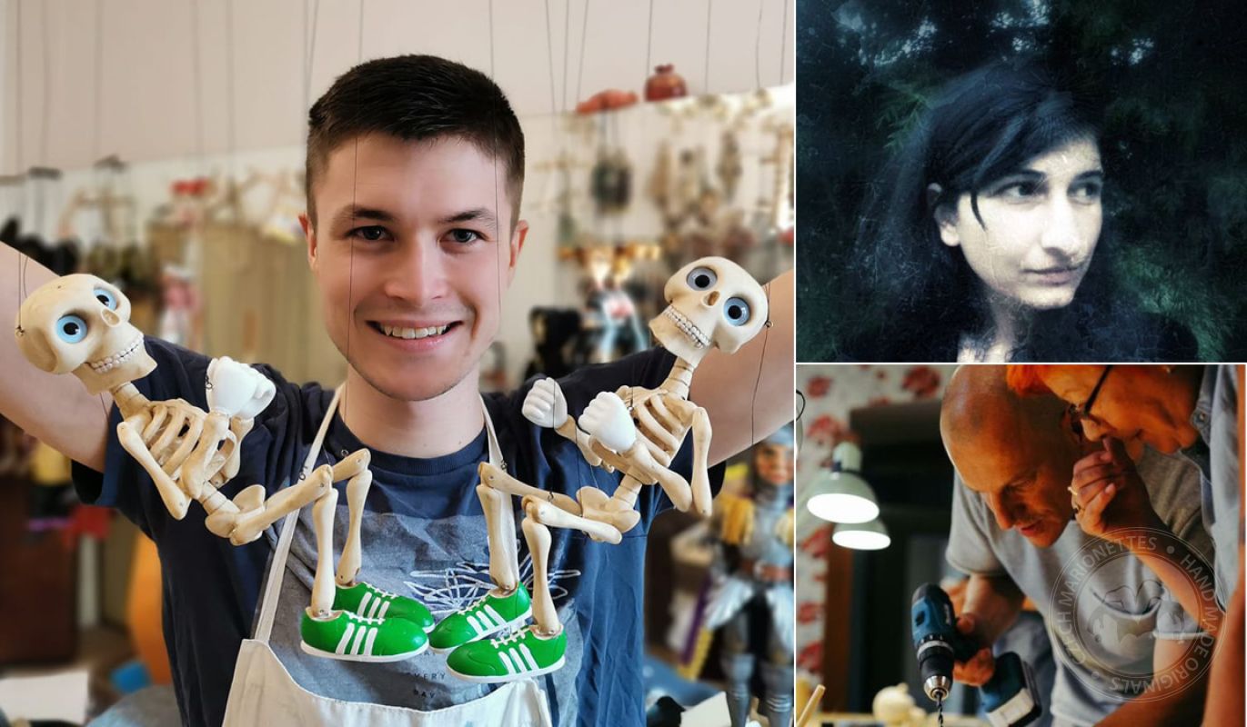 Na loutkovém videu se podíleli: Enrique, Violka a Petr Skácel