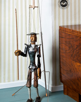 Support pour une grande marionnette réglable - jusqu'à 160 cm de hauteur