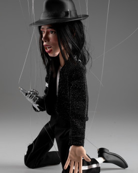 Michael Jackson - Marioneta de performance de 40 cm de altura