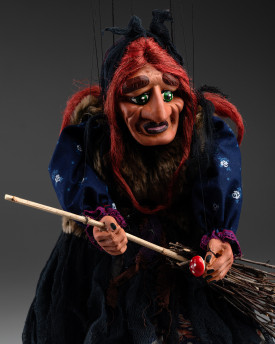 Sorcière - Marionnette Faite À La Main