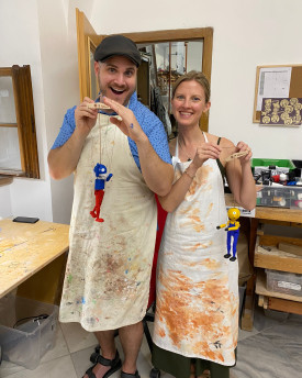 Assemblez et décorez votre propre marionnette en bois