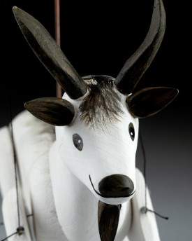 Cabra - Marioneta de madera