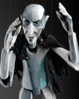 Vampire - Chef-d'œuvre Sculpé à la Main dans un Style Cubiste