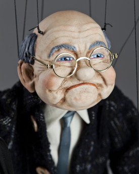 Opa Joe tschechische Marionette
