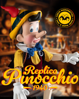Pinocchio - réplique parfaitement sculptée à la main
