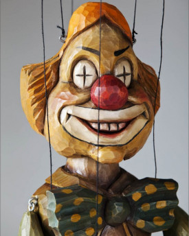 Marionnette: Le Clown Sourcilleux