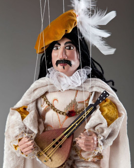 Mandoline-Spieler Frederik Puppe