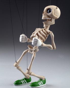 Baby Bonnie - títere con esqueleto con control total