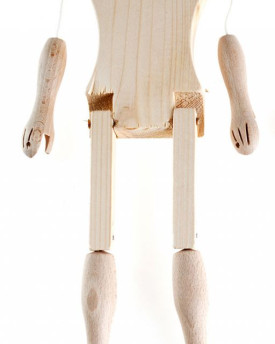 Création d’une marionnette : Corps Masculin 26 cm