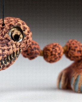 Petit dragon en céramique