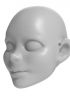 foto: 3D Model hlavy malého chlapce pro 3D tisk