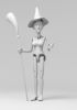 foto: sorcière, marionnette pour impression 3D
