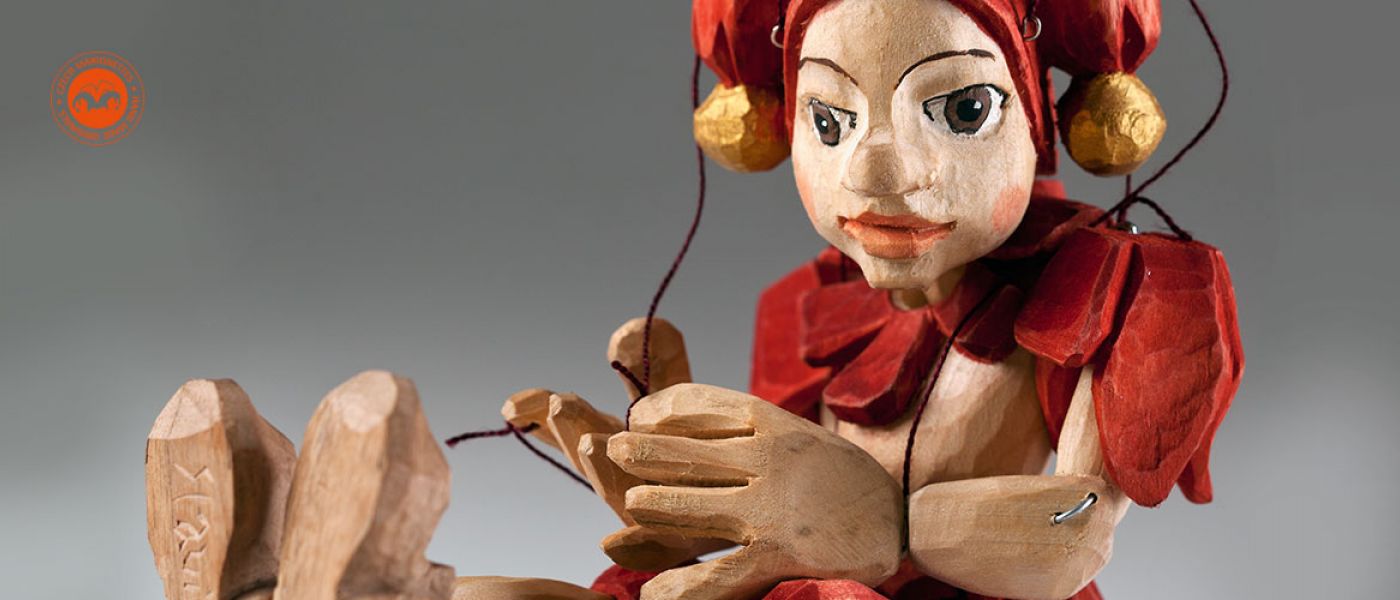 Hand carved marionettes