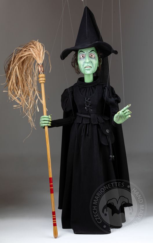 Green Wicked Witch - Marioneta z filmu Čaroděj ze země Oz