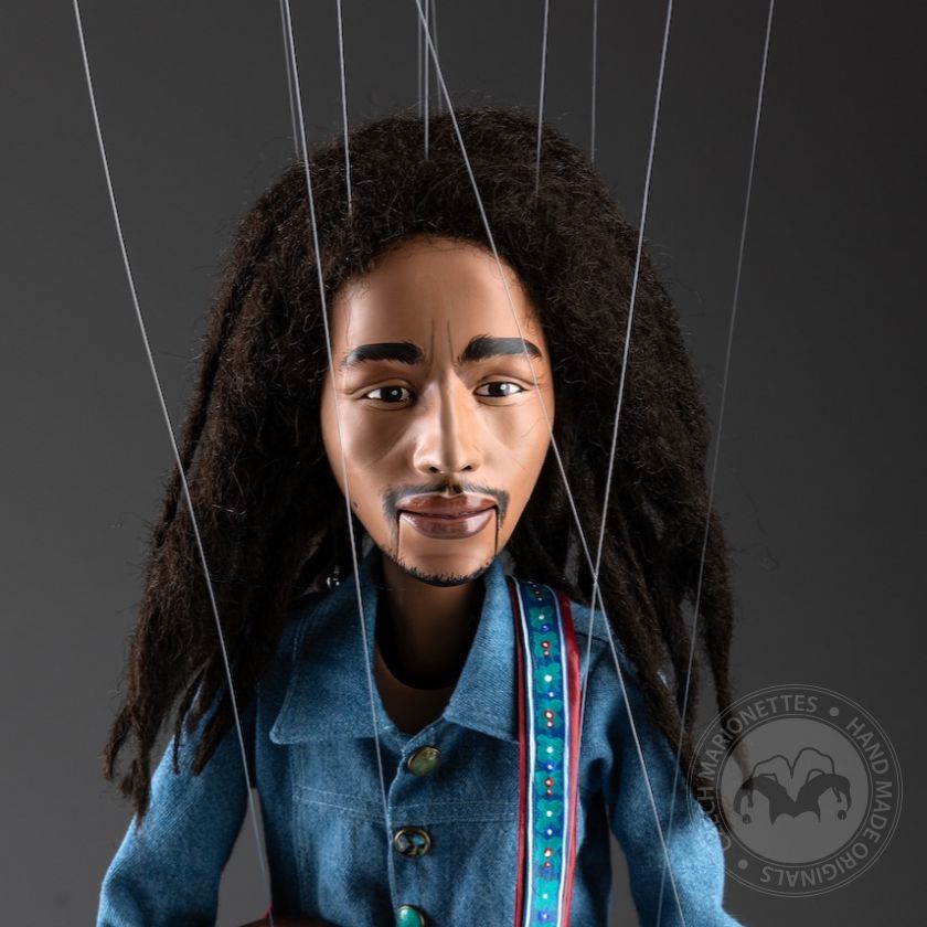3D Model hlavy Bob Marley pro 3D tisk