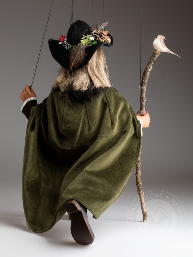 Wanderer - Magische alte Marionette - mittlere Größe