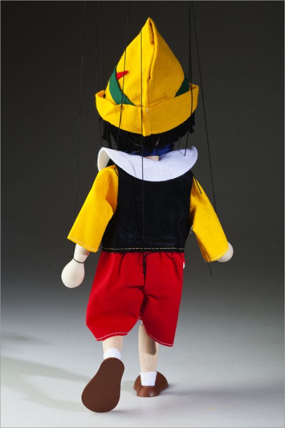 Pinocchio dancing puppet Czech
