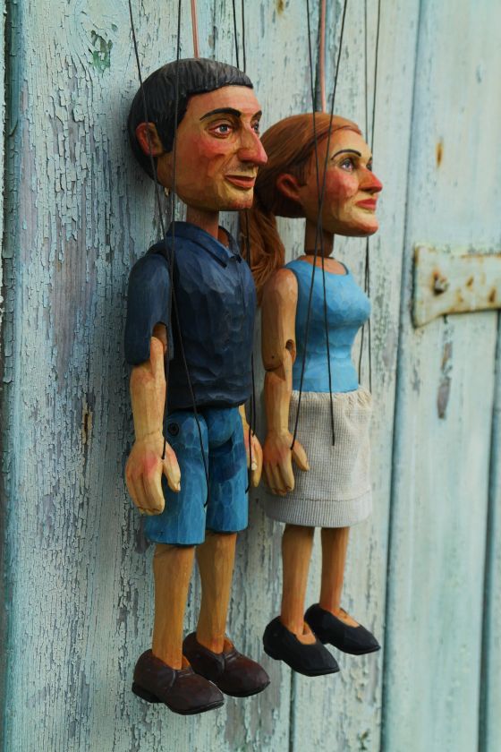 Hand Carved from a portrait photo Czech