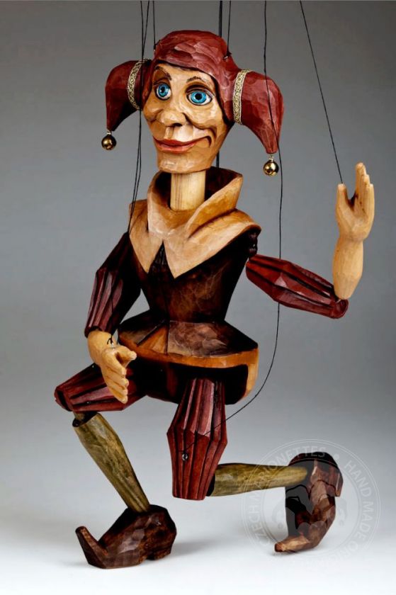 Jester Marionette Puppet | Czech Marionettes