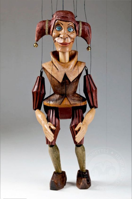 Jester Marionette Puppet | Czech Marionettes