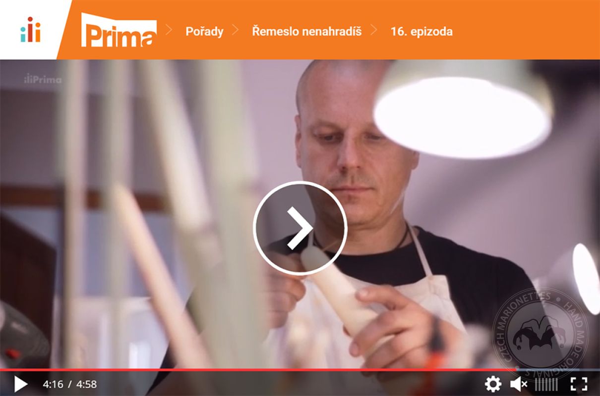 Petr Skácel na iPrima, 16. epizoda seriálu Řemeslo nenahradíš