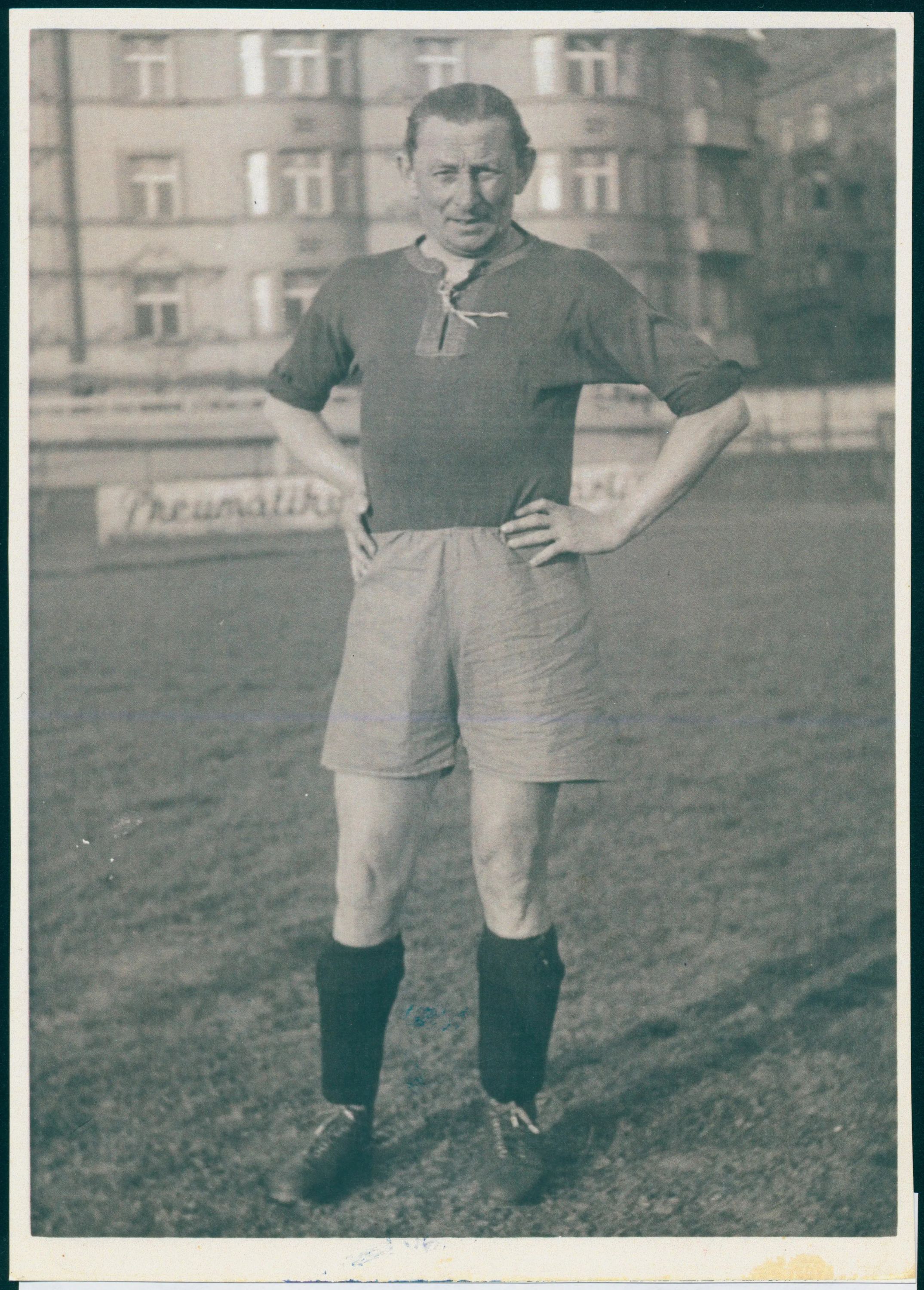 Custom-made Marionette of Vlasta Burian in a football costume #2