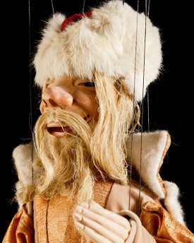 Zauberer - antike Marionette