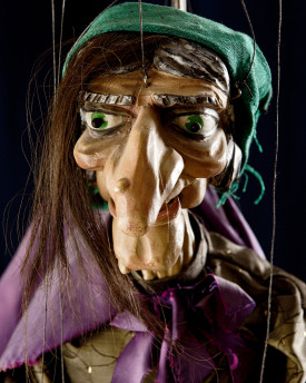 Alte Hexe - antike Marionette
