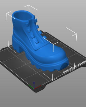 Bottes militaires, Modèle 3D de chaussures pour marionnette 100cm