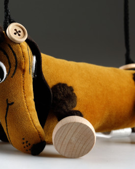 Dachshund - Pepino soft puppet