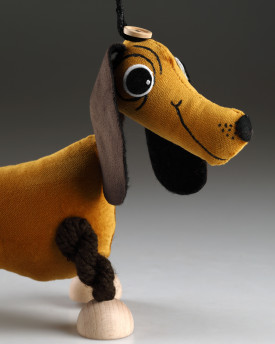 Dachshund - Pepino soft puppet