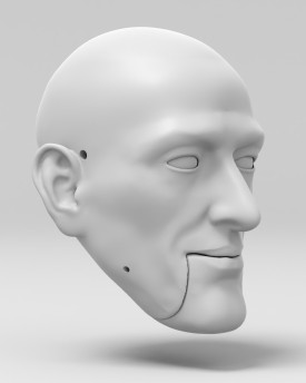 3D-Datei der Marionette des Heiligen Dominikus