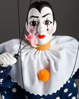 Schöne Pierrot Marionette