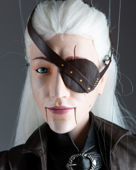 Aemond Targaryen - Professional marionette, movable eyes and mouth, 24 inch tall
