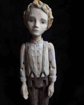 Hand-carved marionettes - unique human portraits