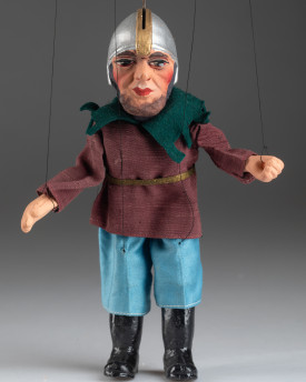Antike tschechisch Ritterpuppe