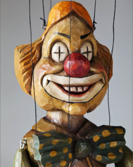 Clown Augentrost Puppe