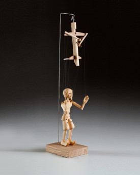 The smallest Jester marionette in the world - Jester