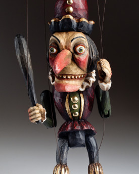 Hand carved Mr. Punch