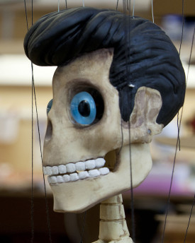 Modelo 3D de la calavera de Elvis Presley para impresión 3D 180 mm