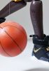 foto: Lebron James, 3D-Modell der "schwarzen" Schuhe eines Spielers für eine 100cm-Marionette