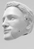 foto: 3D-Modell des Kopfes eines jungen Mannes