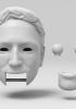 foto: Modello 3D della testa di un giovane uomo